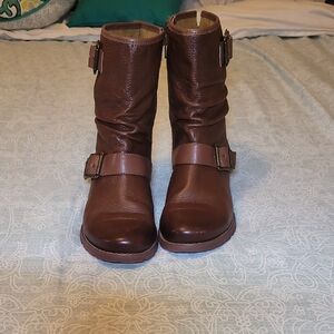 Söfft Size 7 Brown Leather Boots
